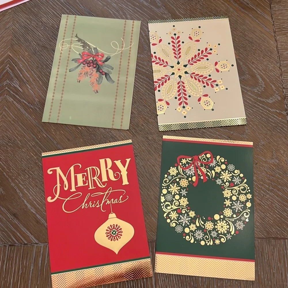 Lot of 24 Christmas greeting cards
